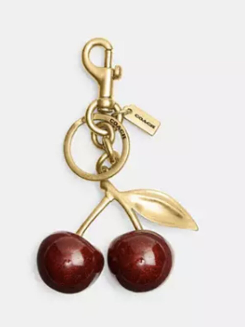 COACH-Cherry Bag Charm